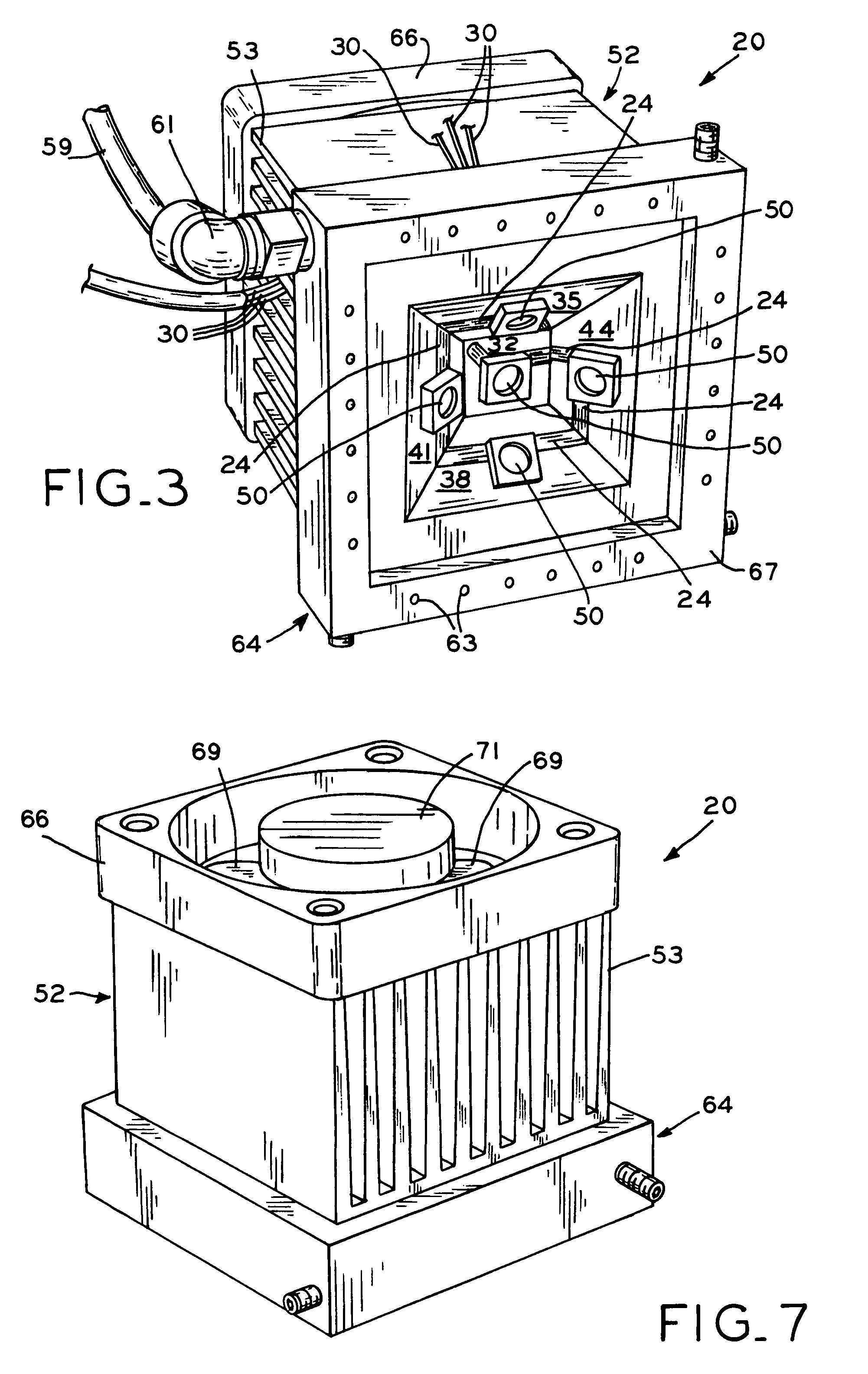 Ultraviolet light-emitting diode device