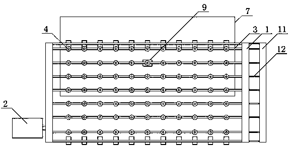 Forme wetting water applying method based on combination of electric wetting and ultrasonic atomization and system and application of forme wetting water applying method