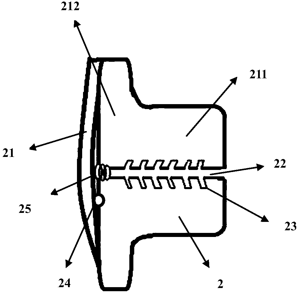 Left auricle occluder assembly capable of repeated contracting and releasing and intervention method thereof