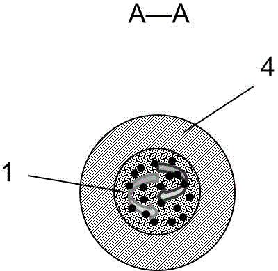 Preparation method of long-dimension dispersion-strengthened copper-based composite material and its melting and casting device