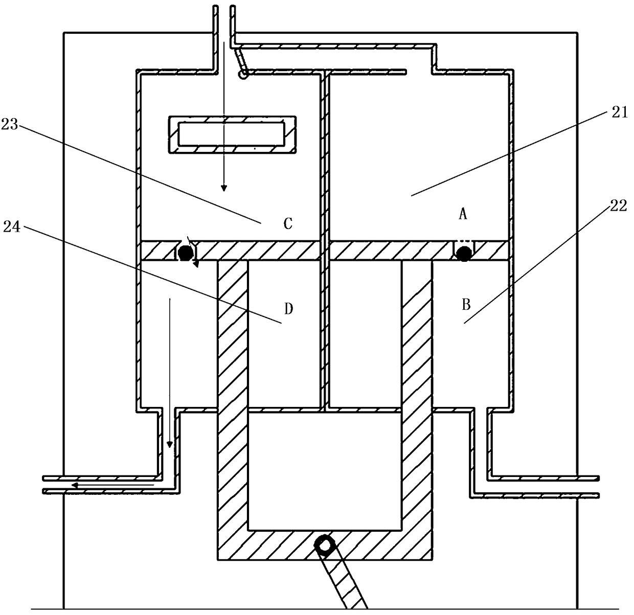 An automatic speed measurement and automatic pulse cleaning device for external drainage of cerebrospinal fluid