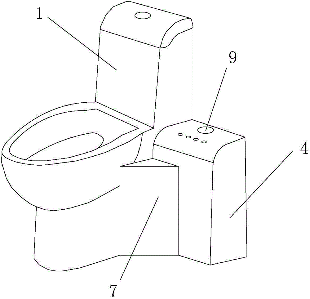 Closestool system having chemical examination function