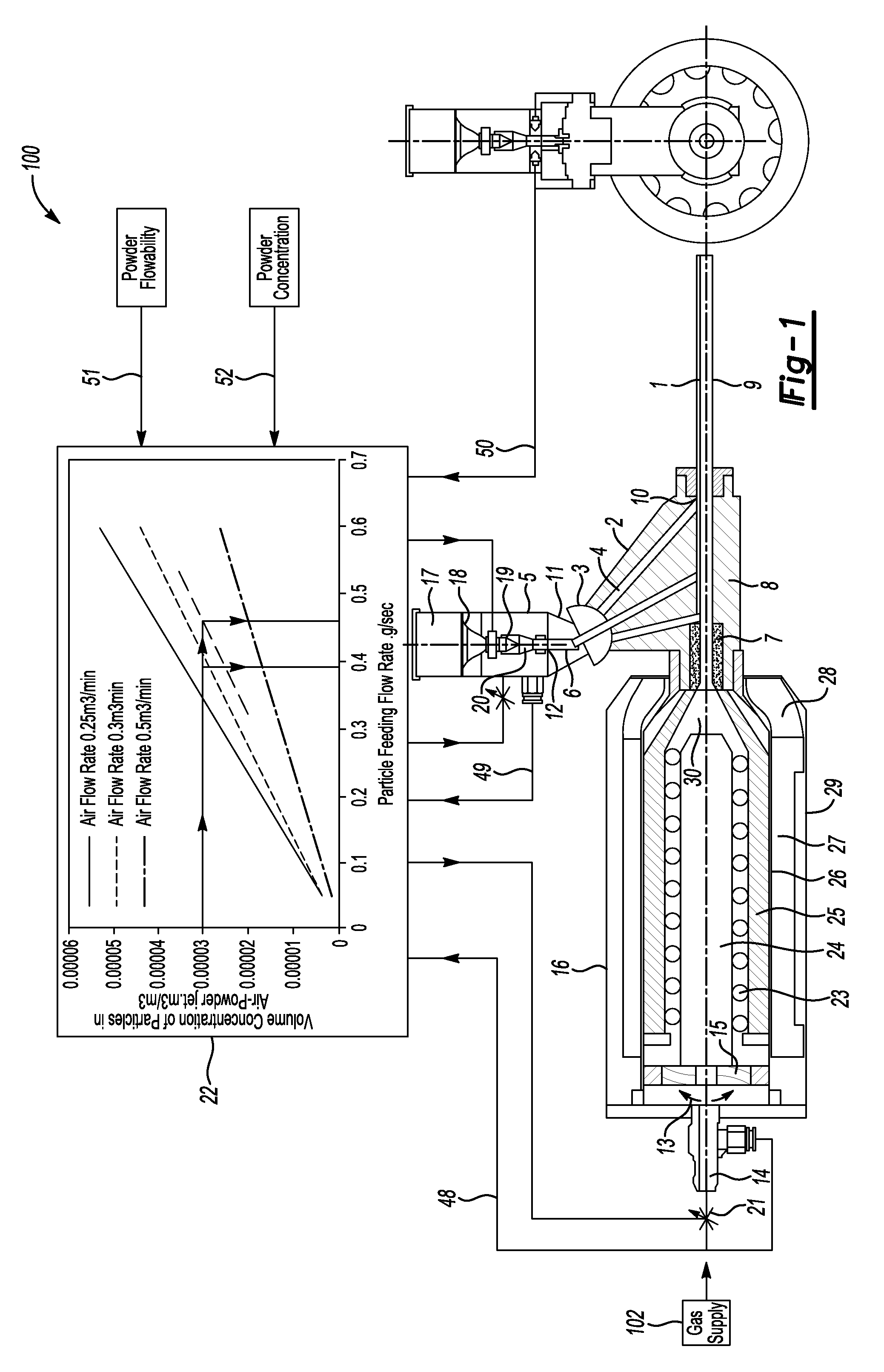 Gas dynamic spray gun