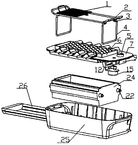 Automatic-rotating intelligent kebab machine