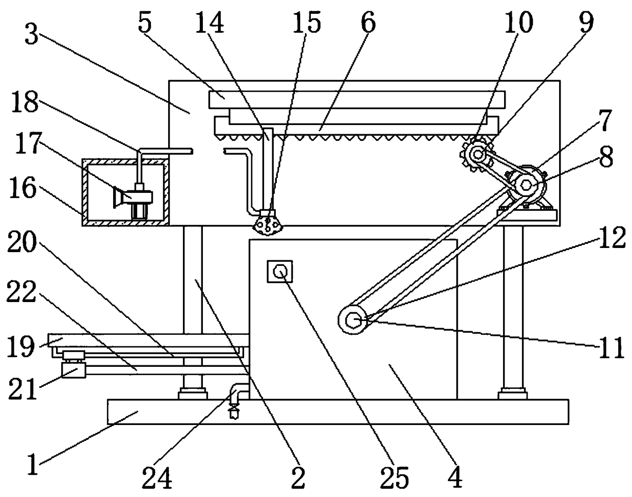 Chemical eluting device for soil repair