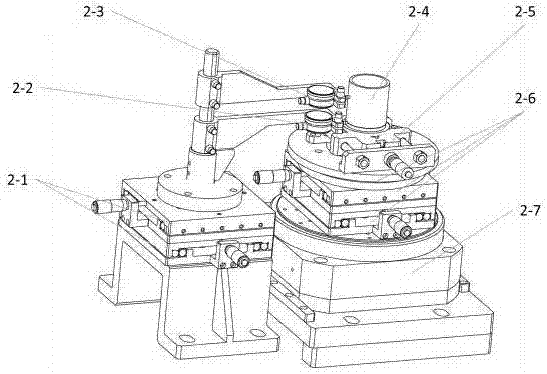 SDOF parallel automatic offset adjusting system and method for optical lens