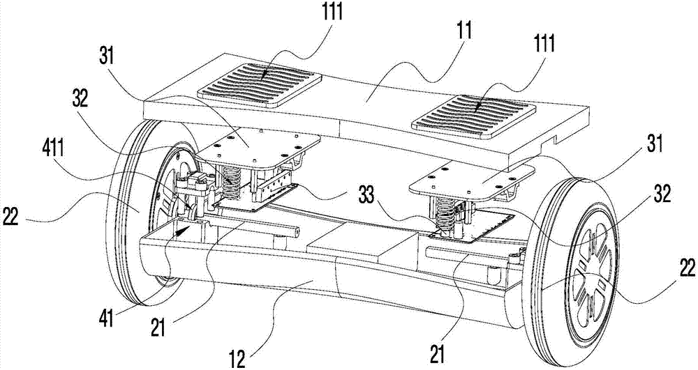 Posture vehicle and control method thereof