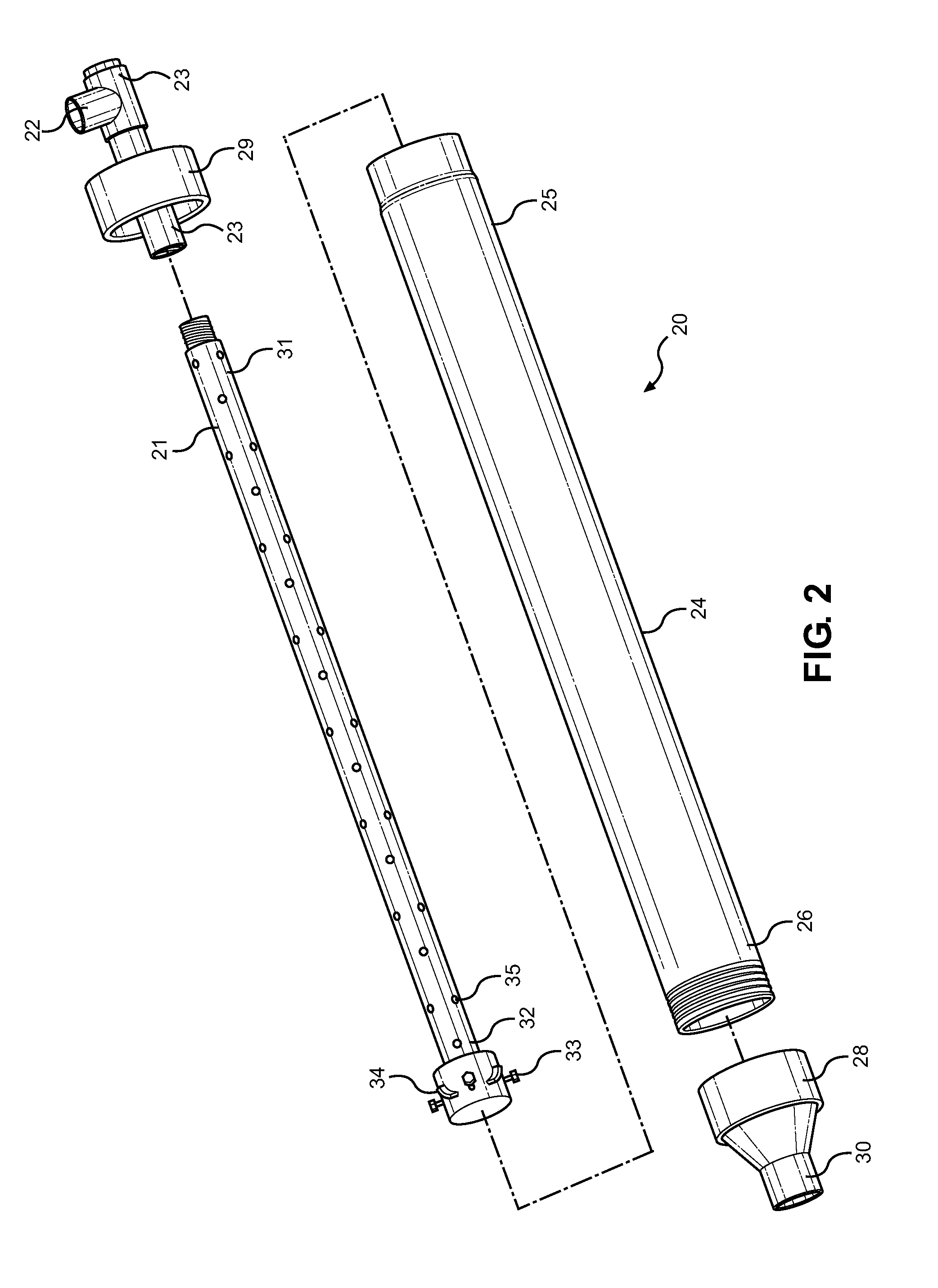 Vortex Mixing Baffle