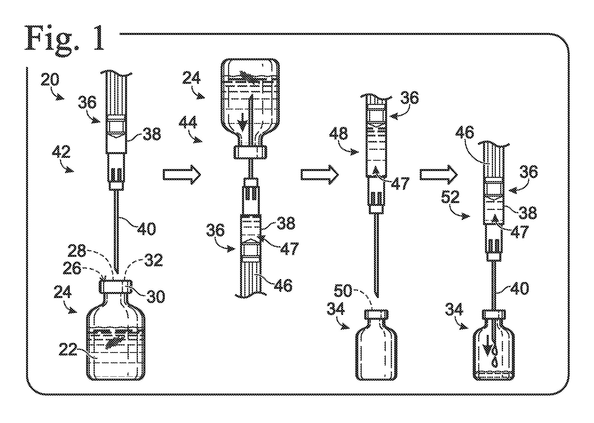 System for dispensing biological fluids