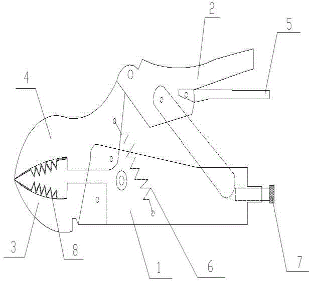 Novel curved jaw locking pliers