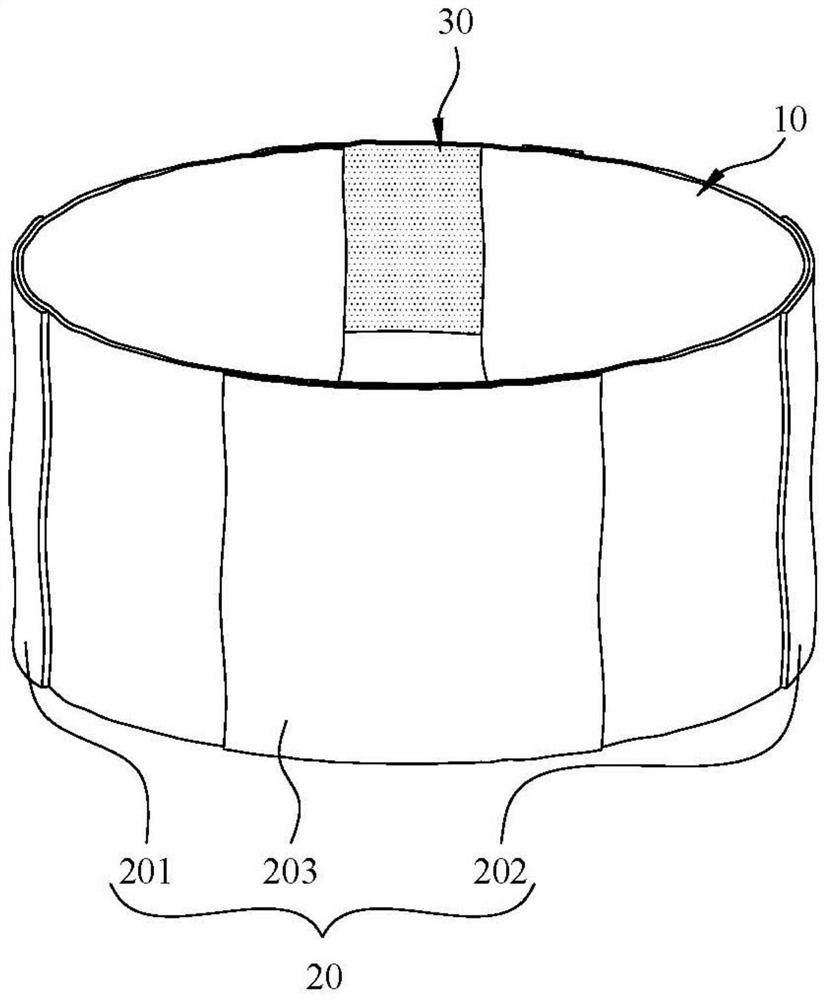 Protective belt with buffering and alarming functions and sensing method thereof