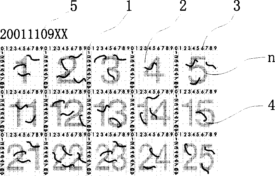 Antiforge random grains distribution method