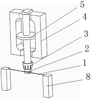 An electrolytic wire turning equipment with narrow and deep grooves on a rotary body