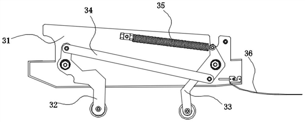 Automatic packaging mechanism for English teaching material preparation