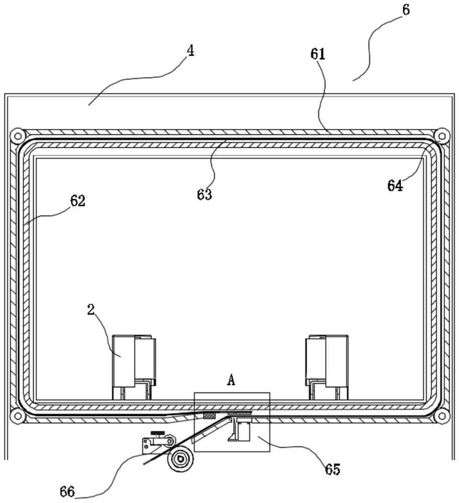 Automatic packaging mechanism for English teaching material preparation