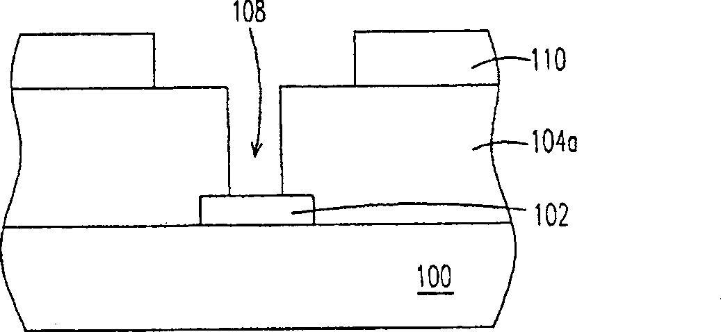 Method for making opening and contact window