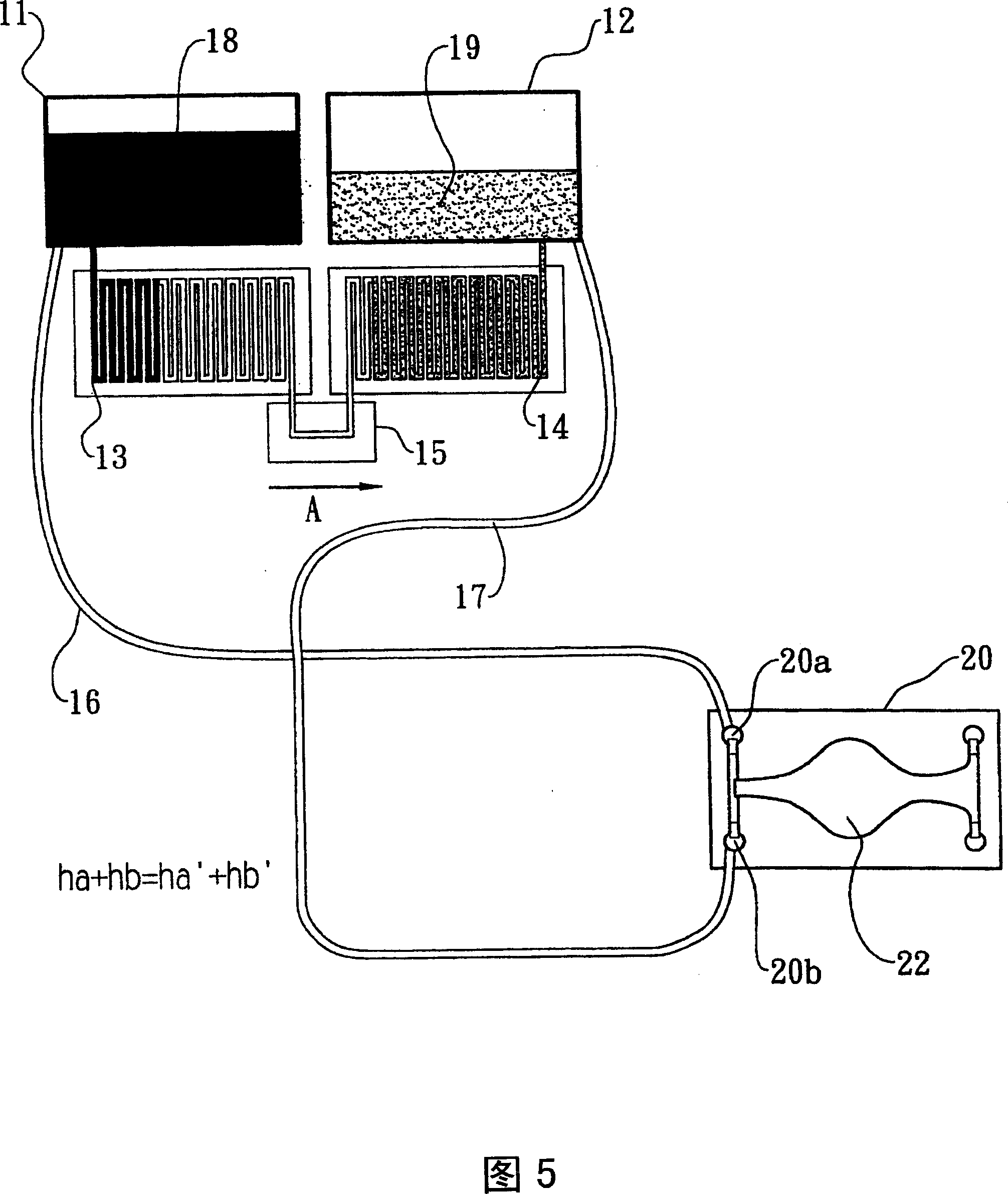 Micro-domain fluid covering-ratio control device