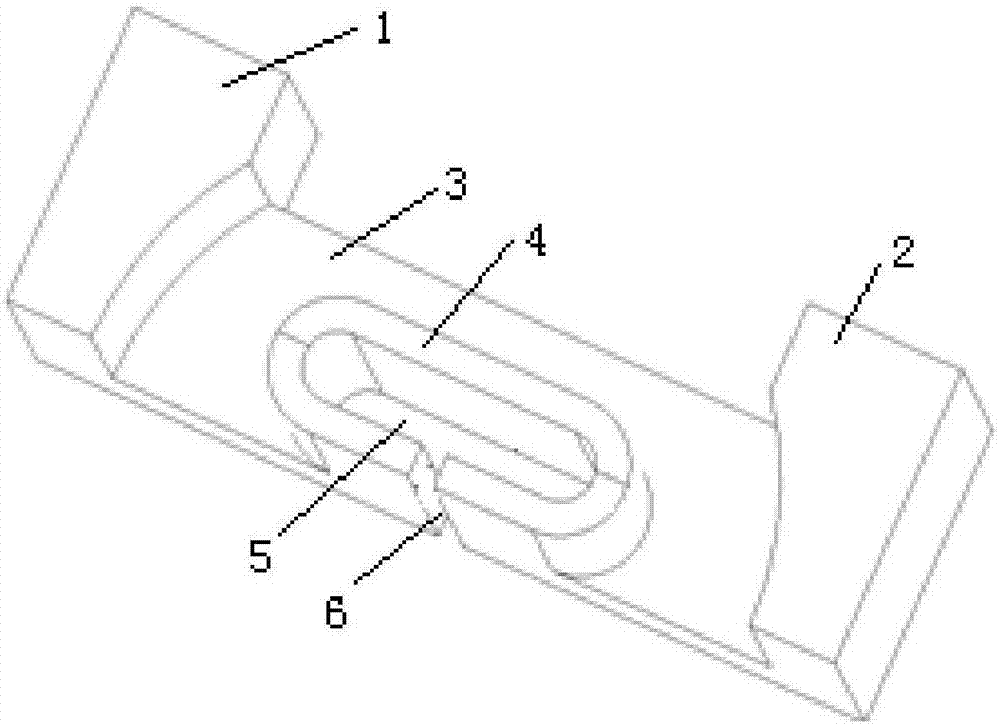 EPC magnetic core for integrating transformer and inductor in forward converter