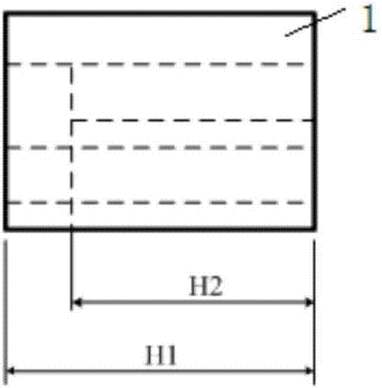 EPC magnetic core for integrating transformer and inductor in forward converter