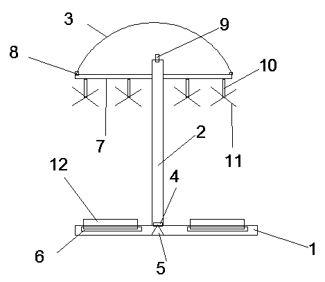 Laundry rack with quick air drying capacity