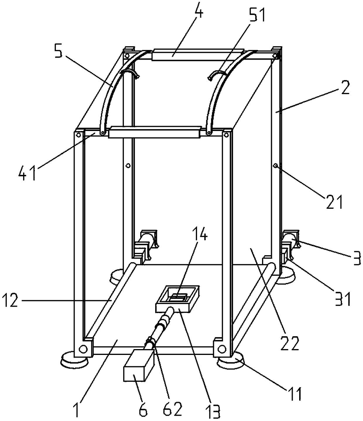 Automatic inflation releasing device of shipborne sounding balloon