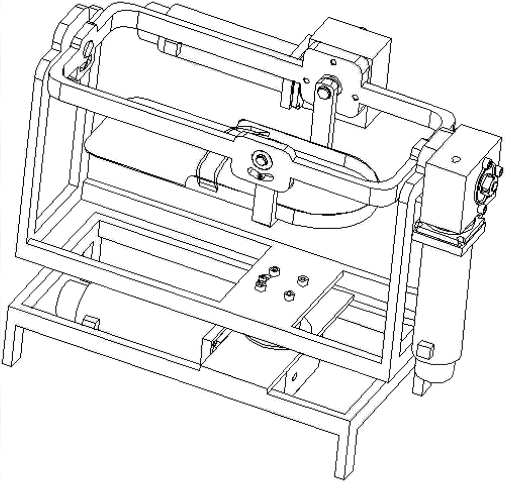 Active and passive type ankle joint rehabilitative apparatus