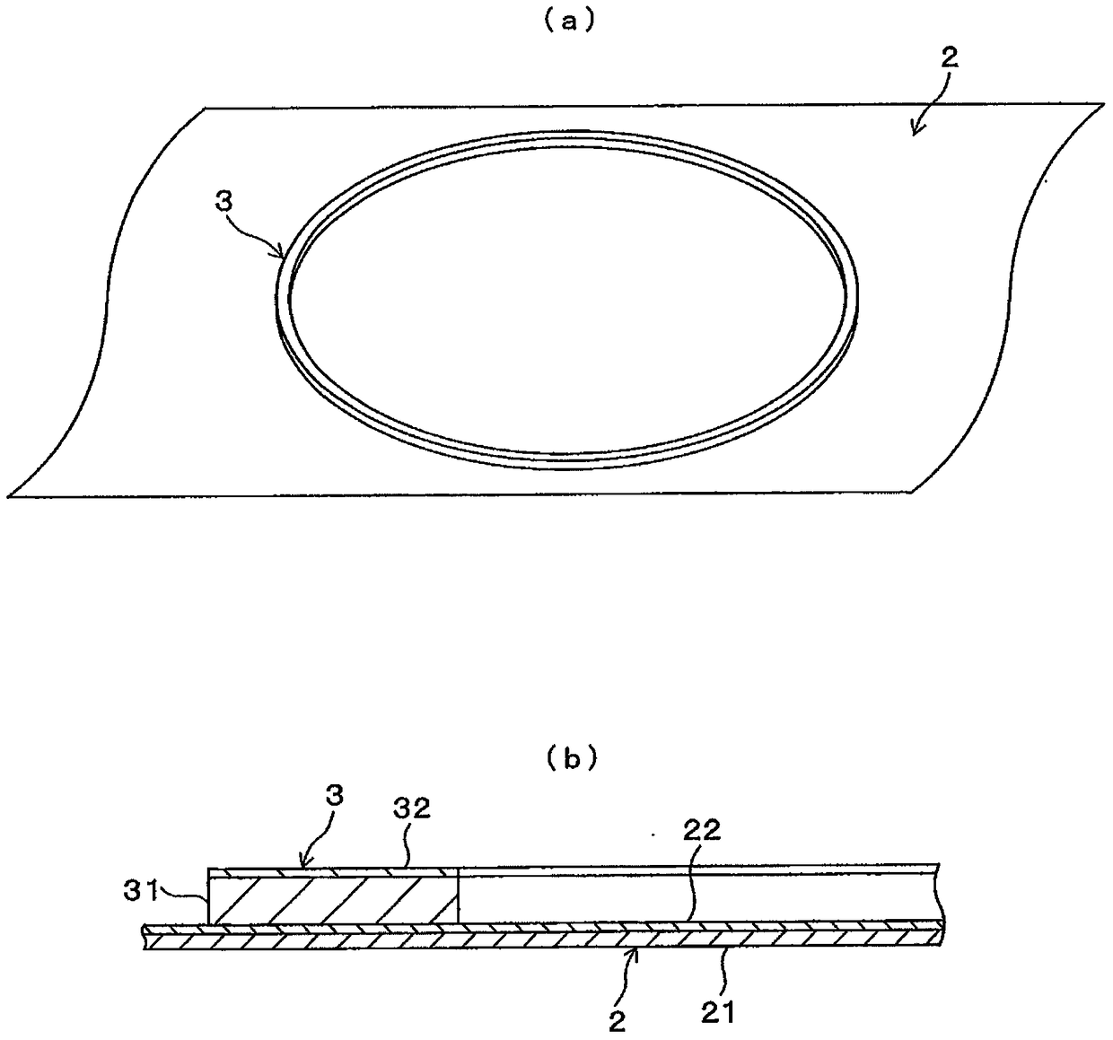 Laminated wafer processing method and adhesive sheet