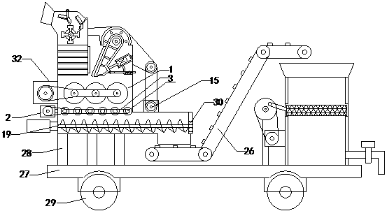 Concrete crusher for building