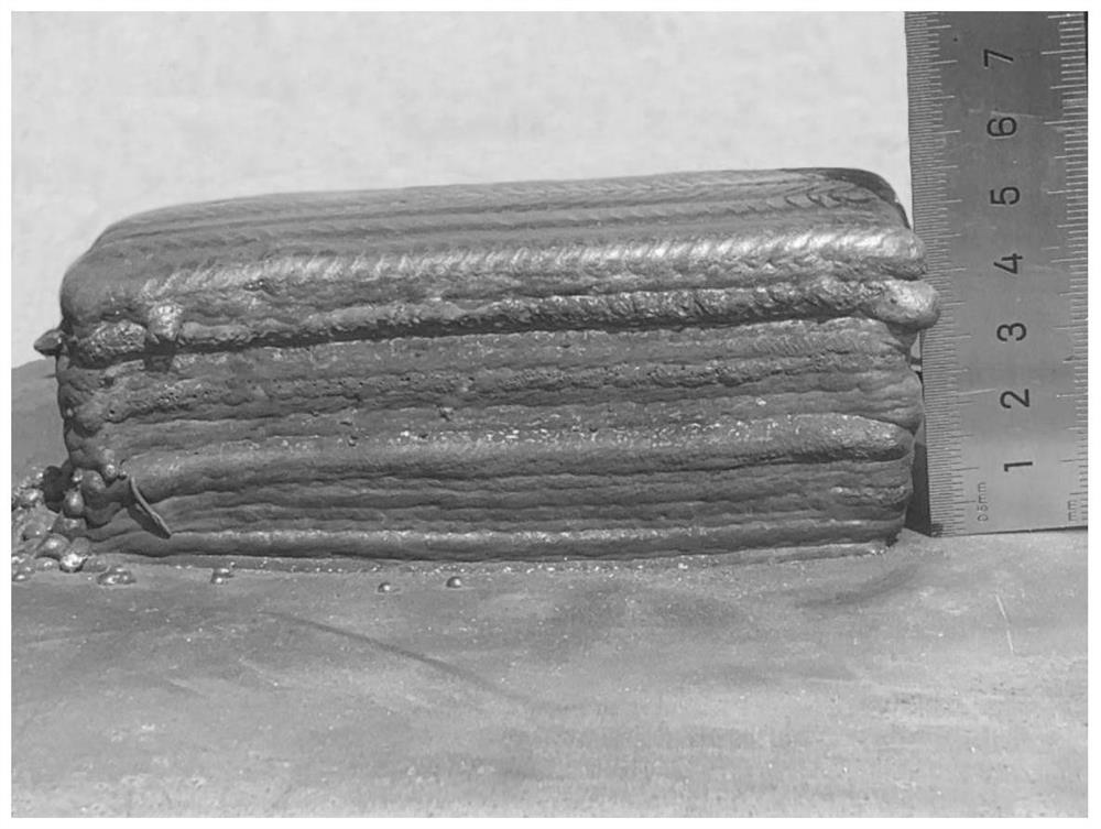 Double induction and arc composite heating additive device and method for tungsten carbide powder core wire