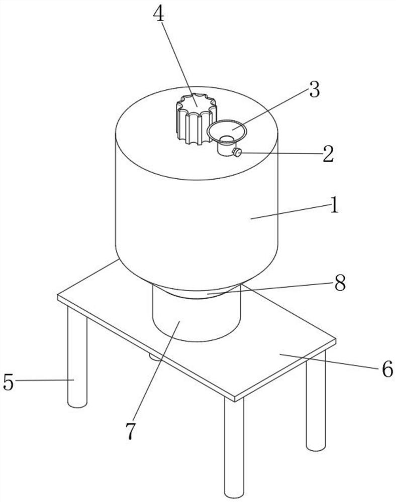 Pickled Chinese cabbage sauce mixing stirrer