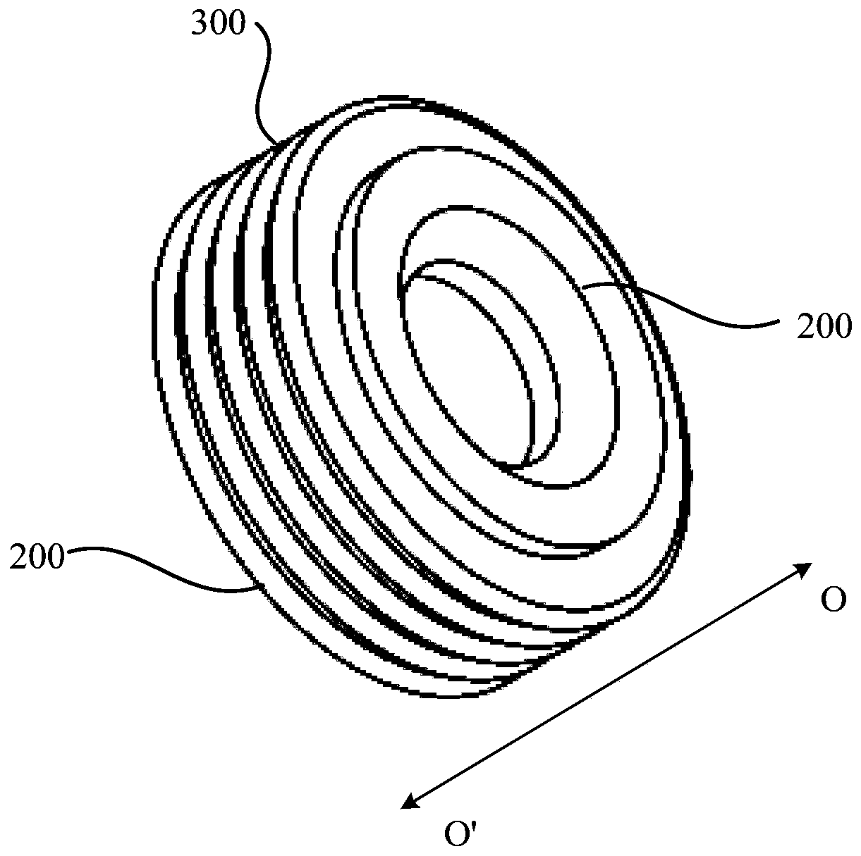 A gas discharge tube and overvoltage protection device