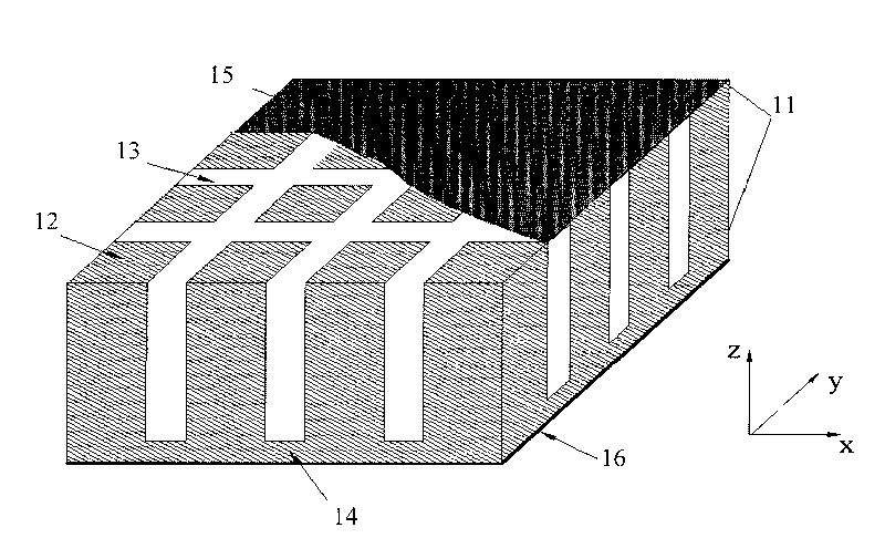 Cascade and parallel piezoelectric composite material-based cylindrical transducer