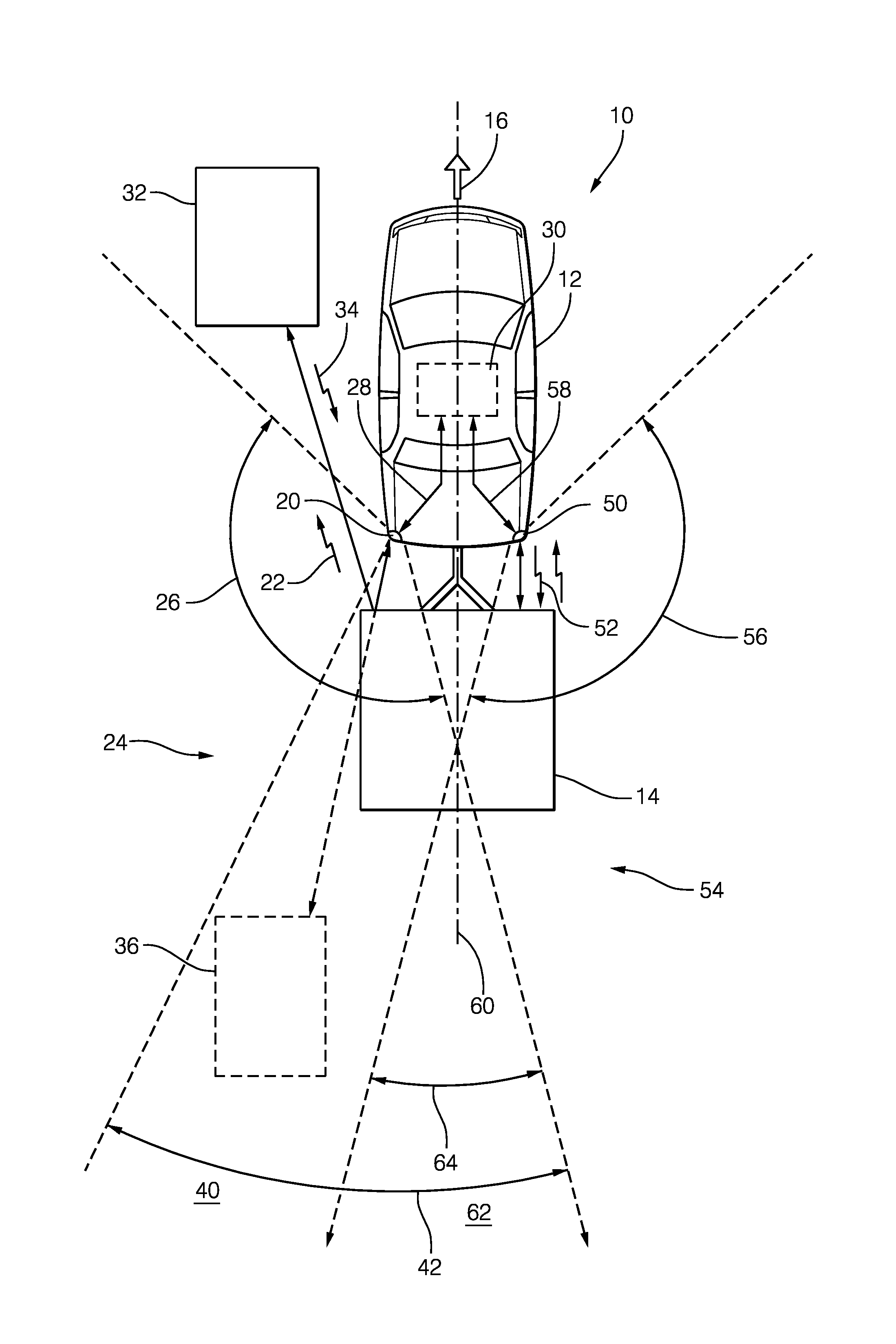 Radar object detection system