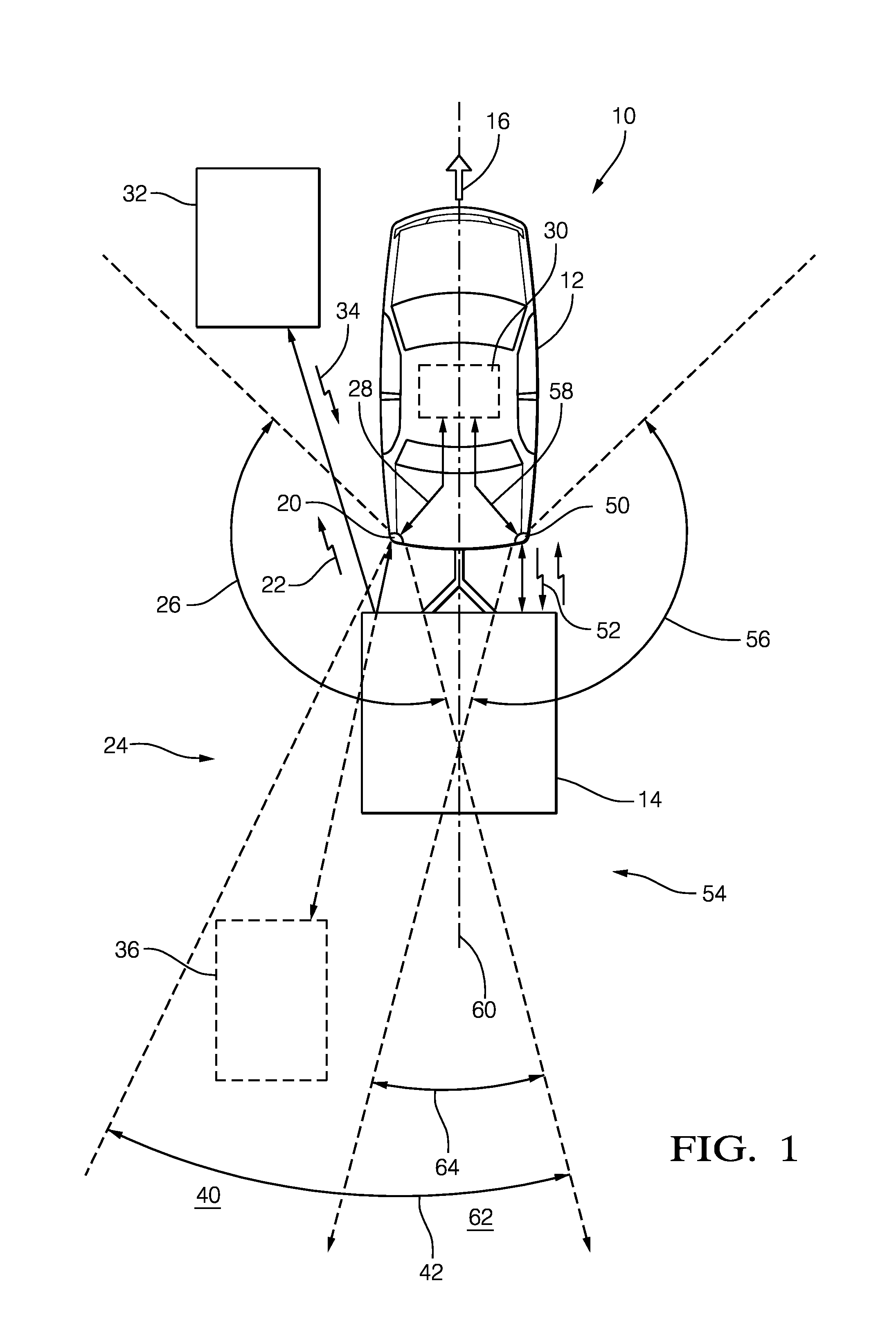 Radar object detection system