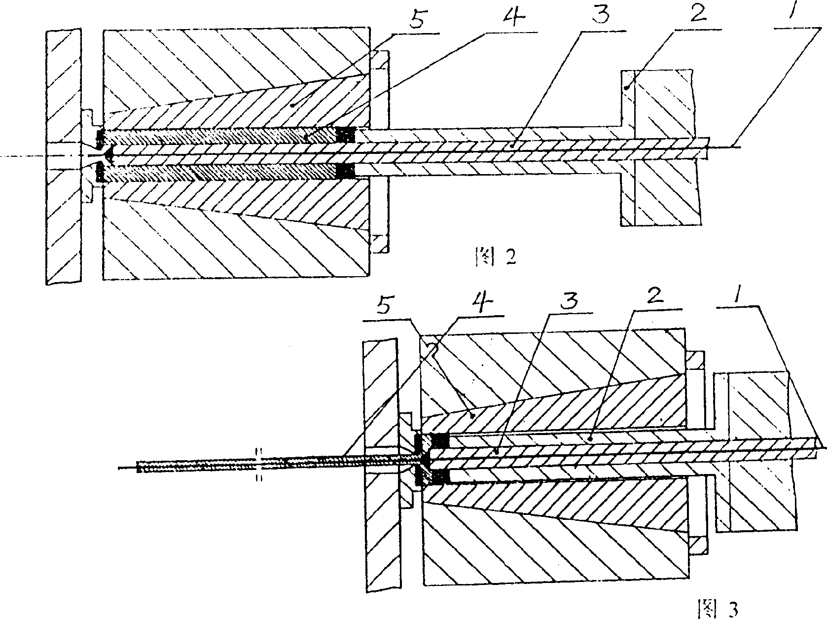 Technology for producing hollow steel by hot squeeze method