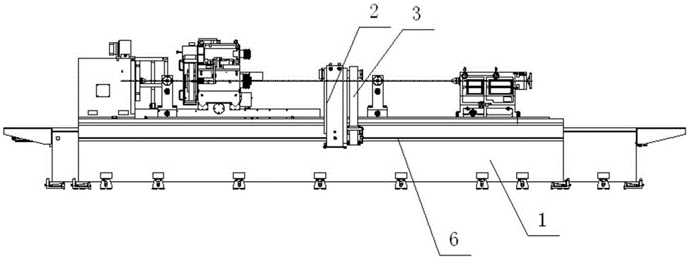 Roll workpiece surface grinding and polishing all-in-one machine