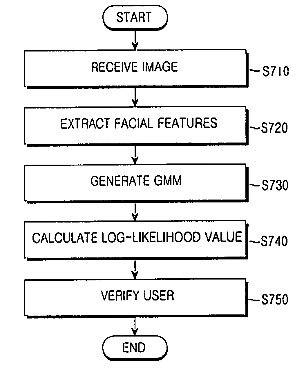 System and method for verifying face of user using light mask