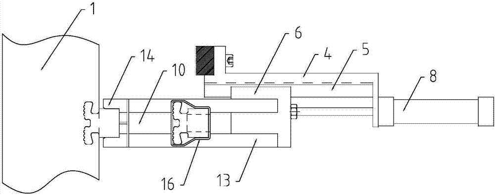 Automatic pressure riveting mechanism for bus duct contact