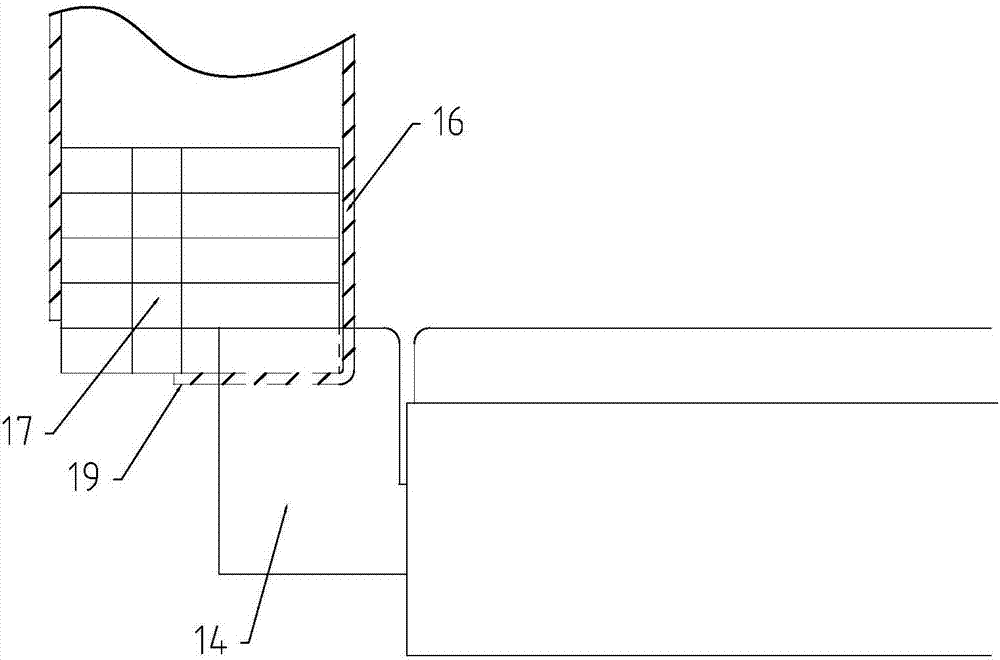 Automatic pressure riveting mechanism for bus duct contact