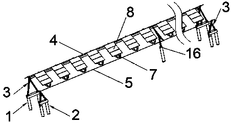 Novel photovoltaic bracket