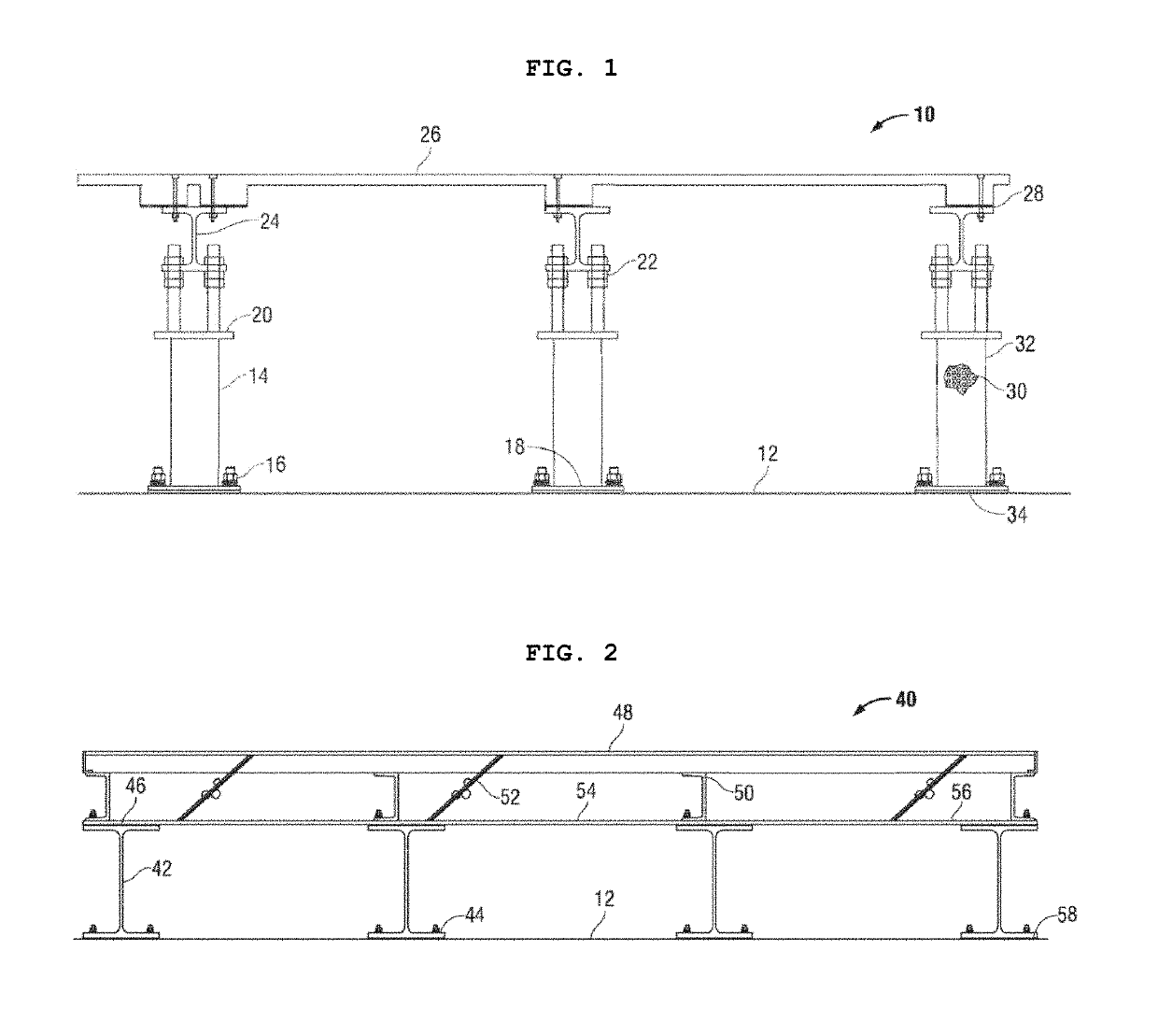 Method for improved semiconductor processing equipment tool pedestal / pad vibration isolation and reduction