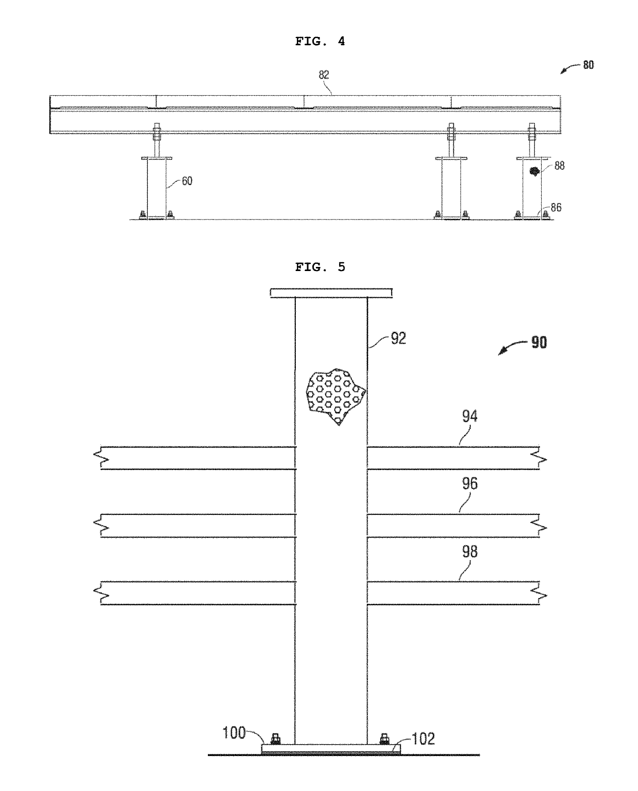 Method for improved semiconductor processing equipment tool pedestal / pad vibration isolation and reduction