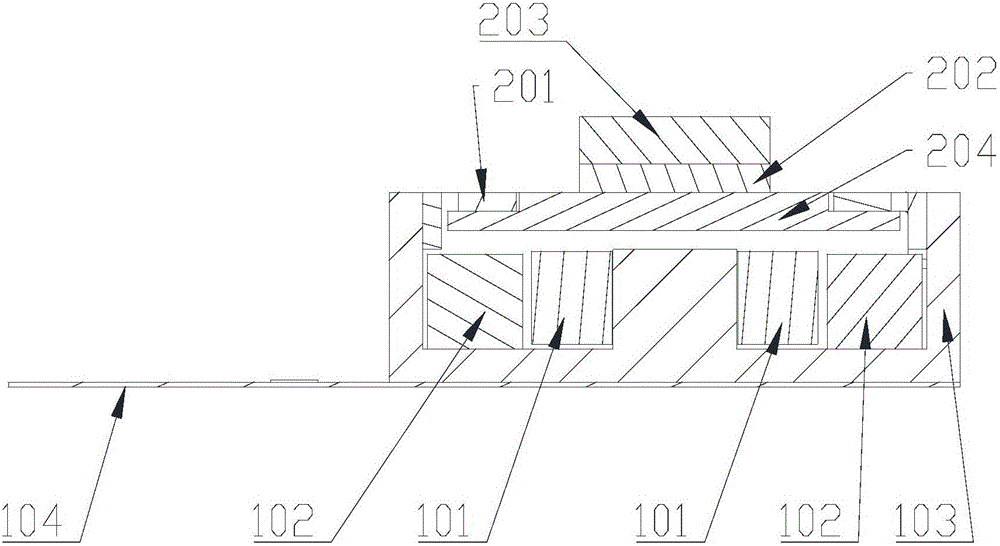 Bone conduction loudspeaker individual and bone conduction earphone