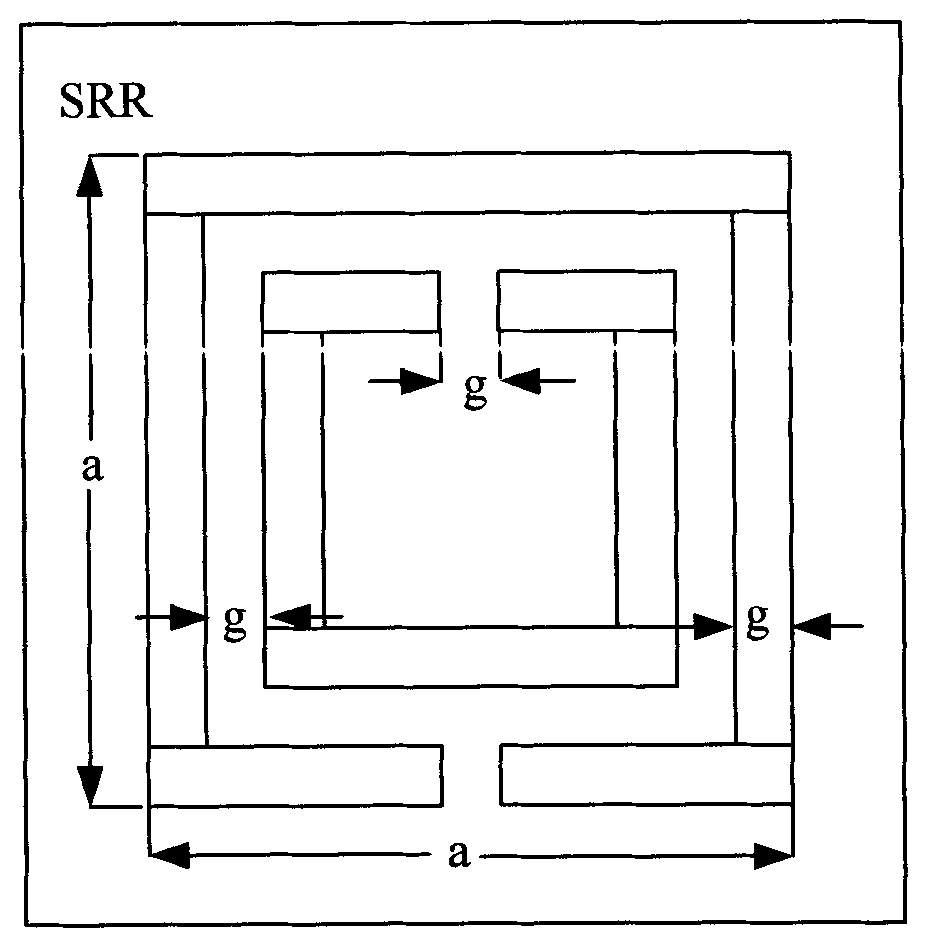 Double-passband filter with left-hand performance