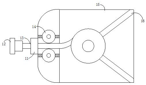 Threading robot for building electrical construction