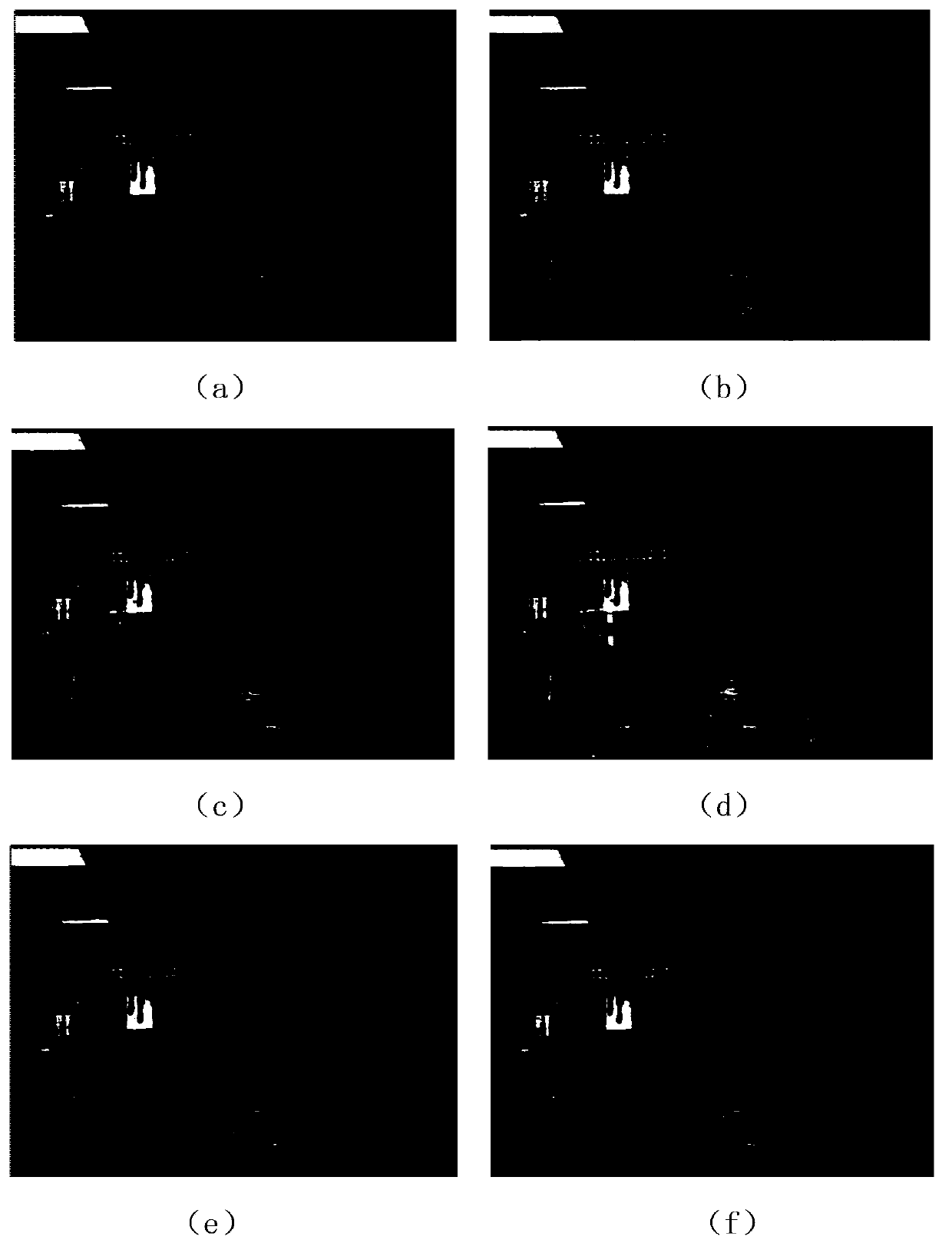 Method for correcting infrared focal plane heterogeneity based on sigma filter