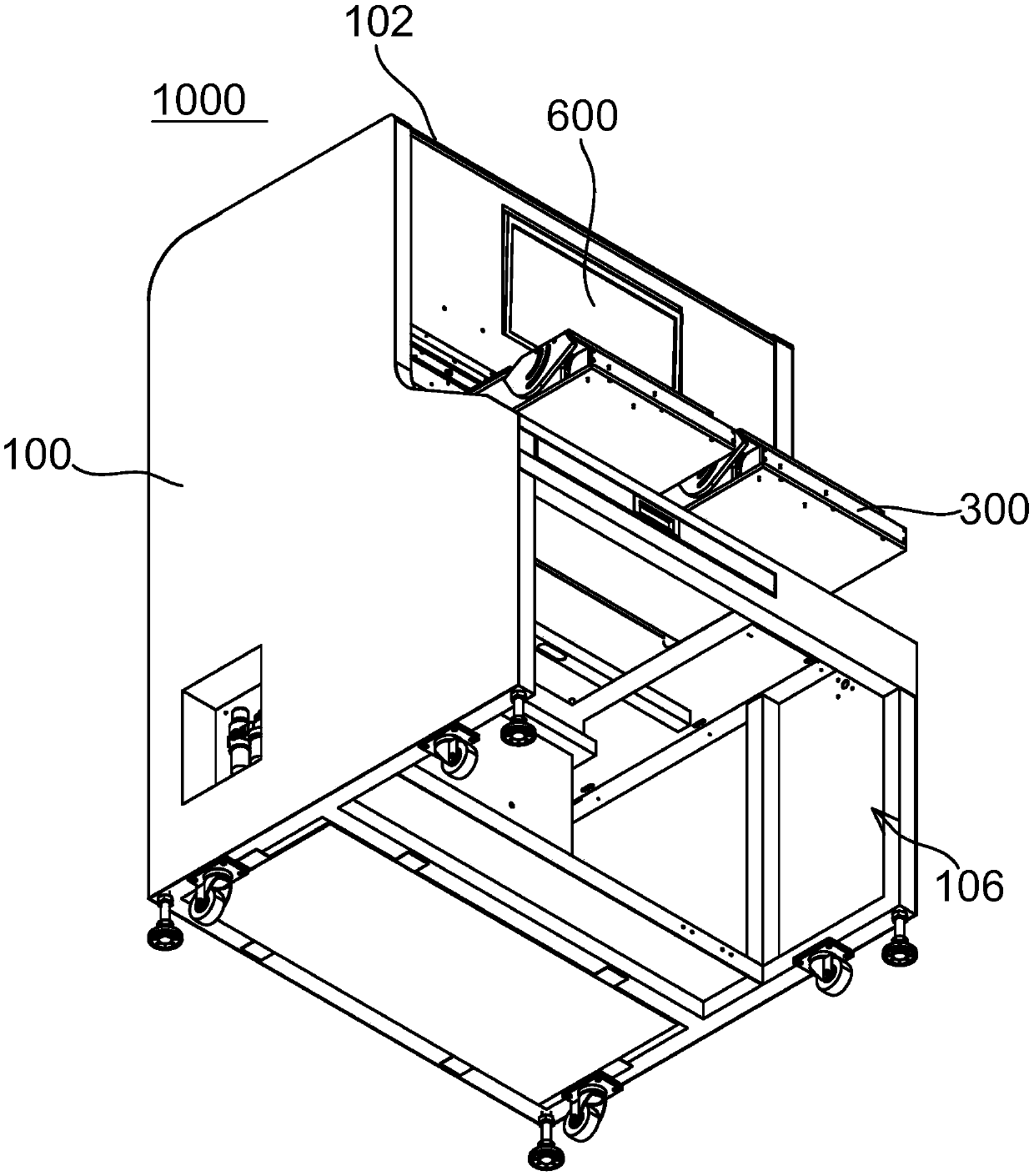 Full-automatic test machine and test method for display panel