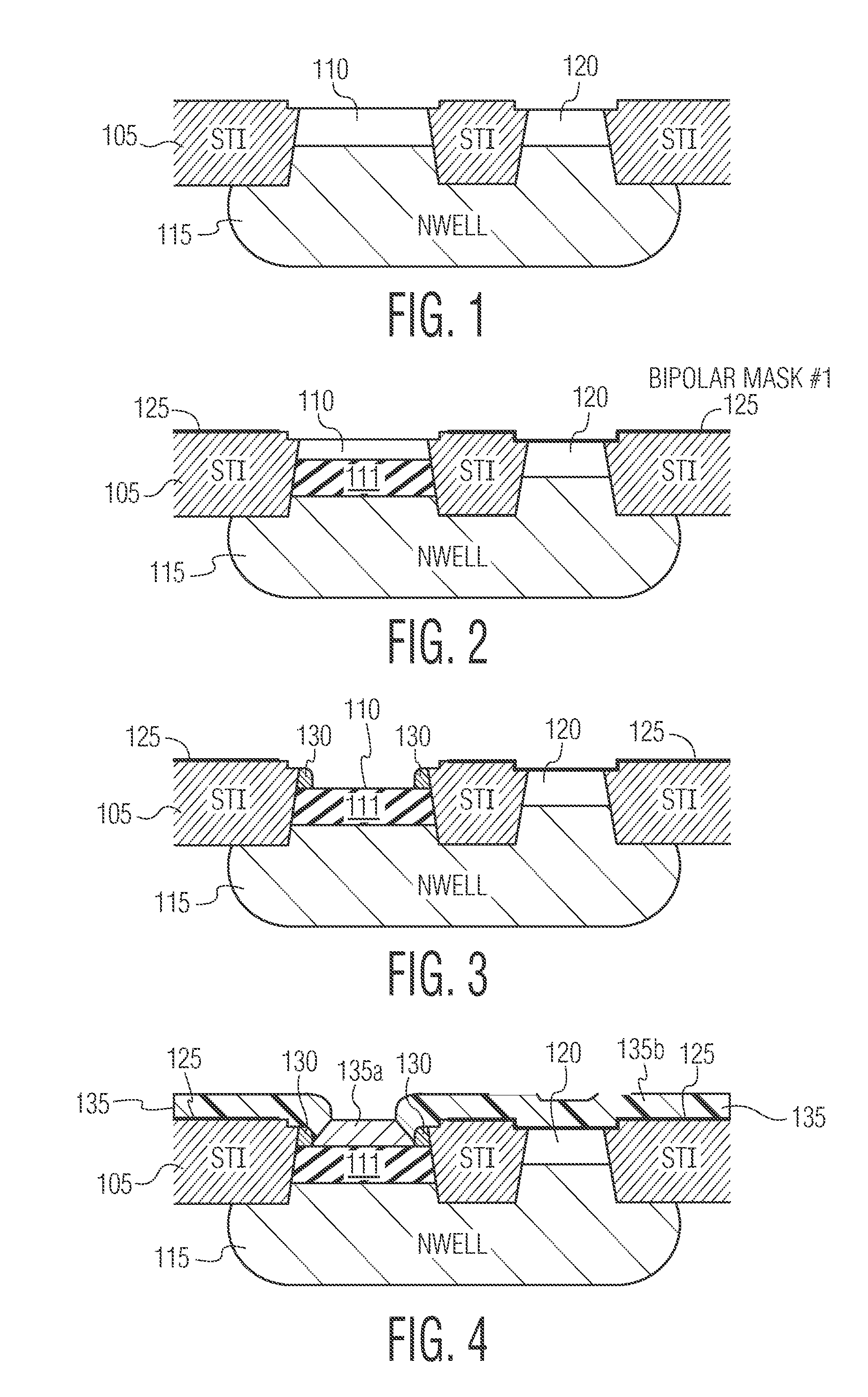 Self-aligned epitaxially grown bipolar transistor