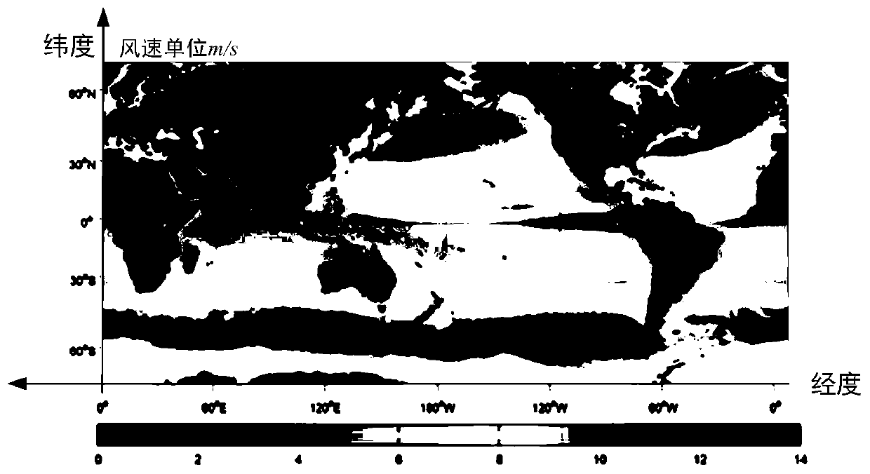 Unmanned ship global meteorological route dynamic planning method and system