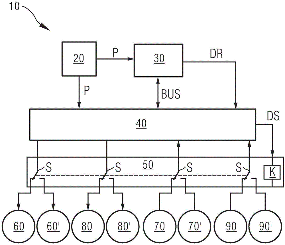 Multi-motor time-sharing control system and imaging device